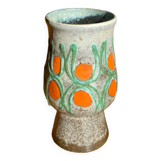 Vase Strehla céramique vintage Allemagne RDA Céramique