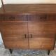 Two-door two-door vintage buffet two drawers