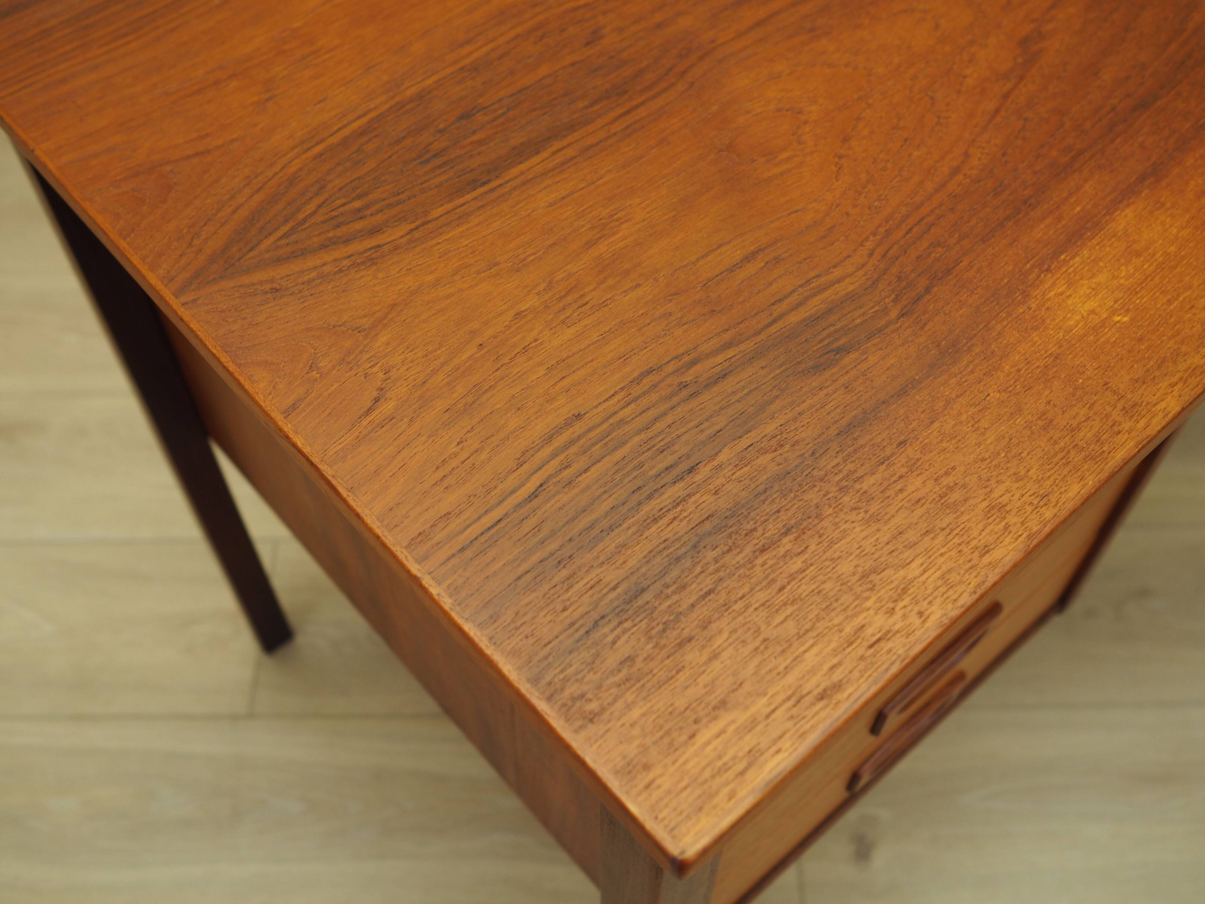 Teak desk, Danish design, 1970s, production: Denmark