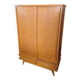 Vintage wardrobe compass feet sliding doors