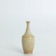 Small Mid-Century Scandinavian Modern Collectible Brown Stoneware Vases by Gunnar Borg, Set of 4