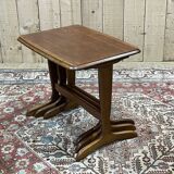 Suite of teak nesting tables from the 70s