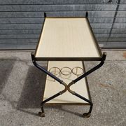 Vintage serving table