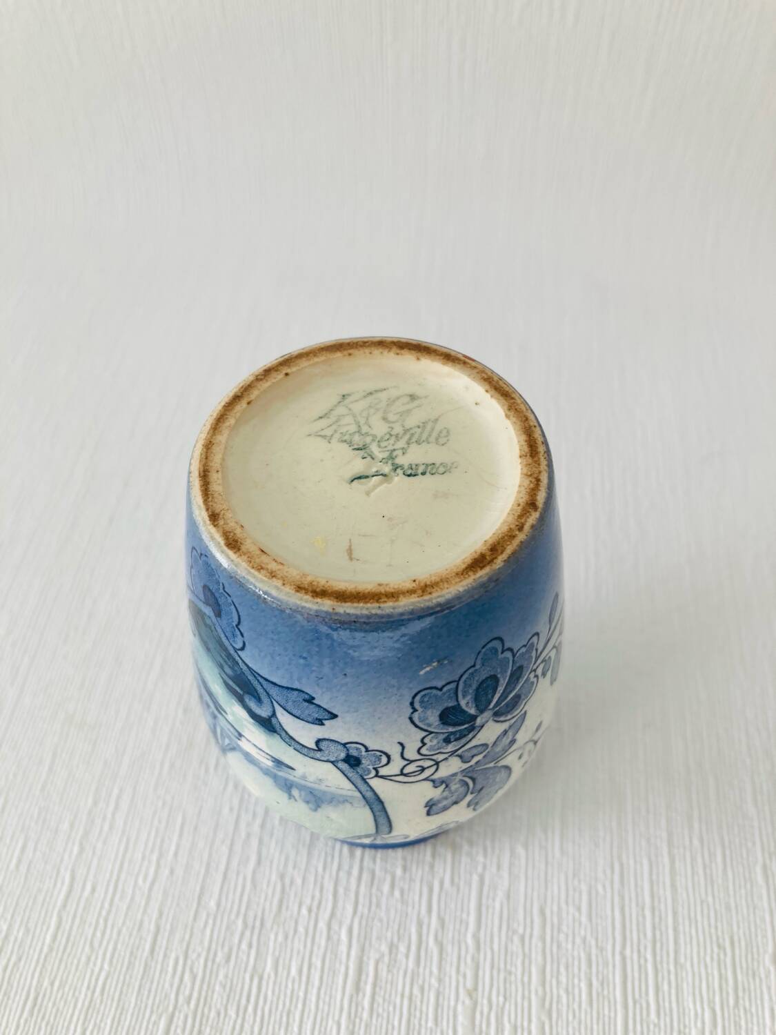 Antique K&G Lunéville Mustard Jar