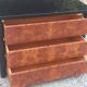 Roche Bobois Mahey black lacquer and burl commode with 3 drawers.