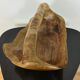 Brutalist olive wood basket