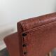 Paire de chaises vintage rouges