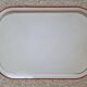 Vintage rectangular metal tray Préfontaines by Edery