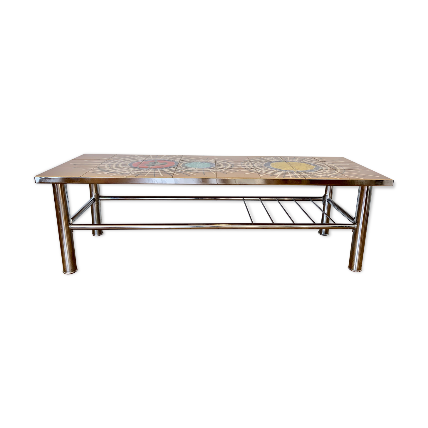 Vintage Tiled Coffee Table Juliette Belarti #867
