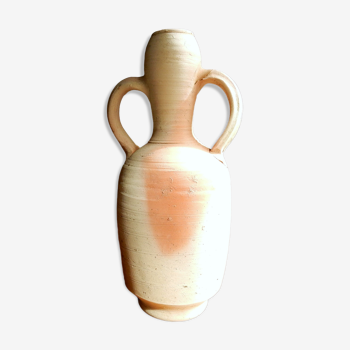 Large terracotta two-handled jar