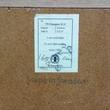 Vintage Scandinavian teak mirror Froseke Nybrofabriken 60s