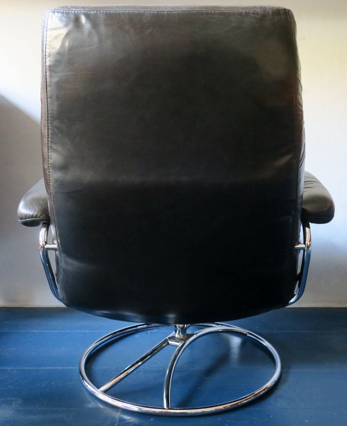 Mid-century reclining swivel lounge chair, 1960