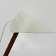 Two white desk lamps "Billy TL" by J.T. Kalmar, Vienna, mid-century style.