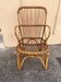 vintage rattan chair 1960