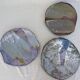 Georges Sybesma three stoneware ceramic dishes circa 1990/2000