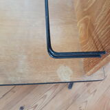 Vintage console furniture wood and formica