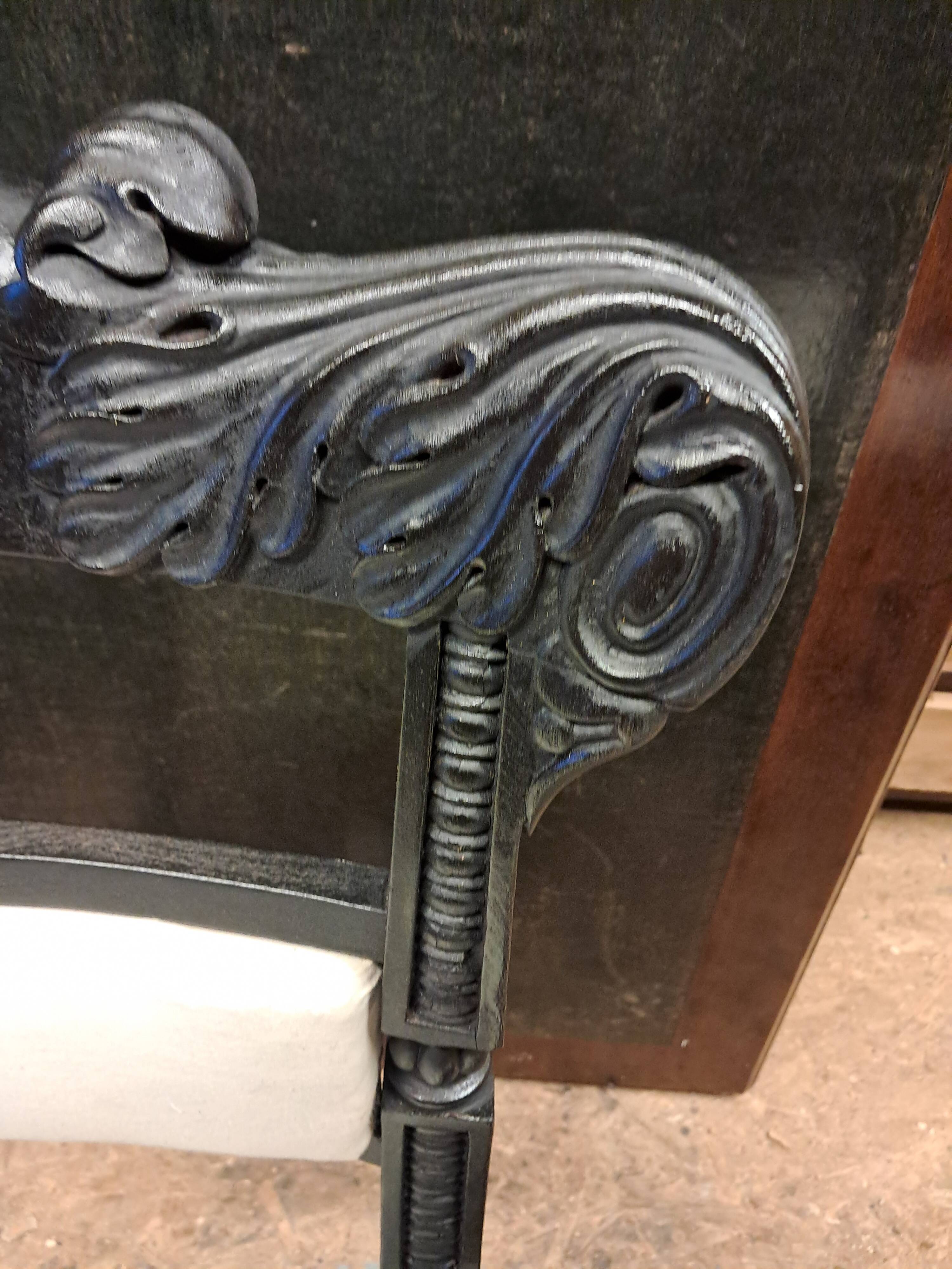 Set of 6 victorian chairs