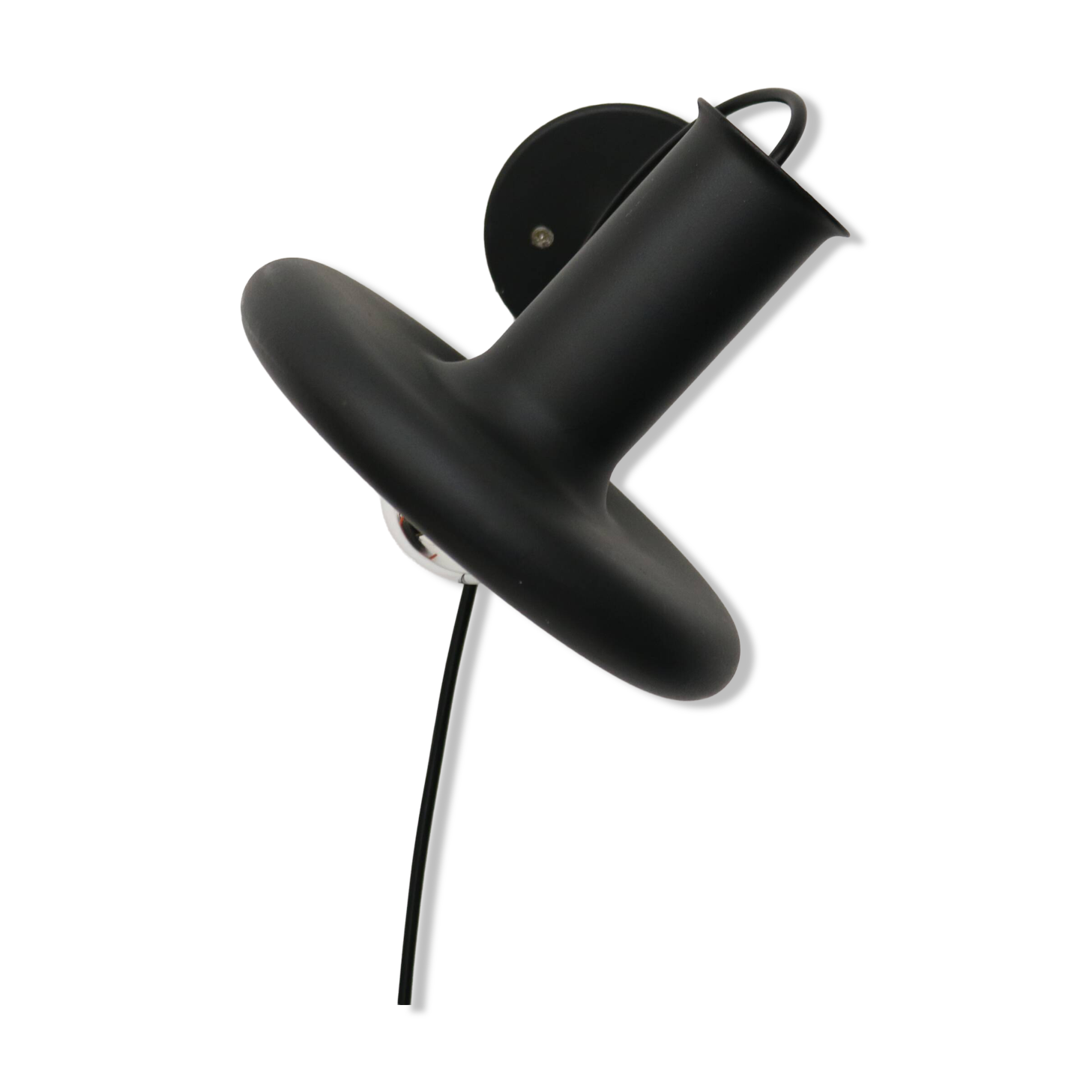 Top Design Fog & Morup black Wall Lamp - Optima 5 - Designed By Hans Due