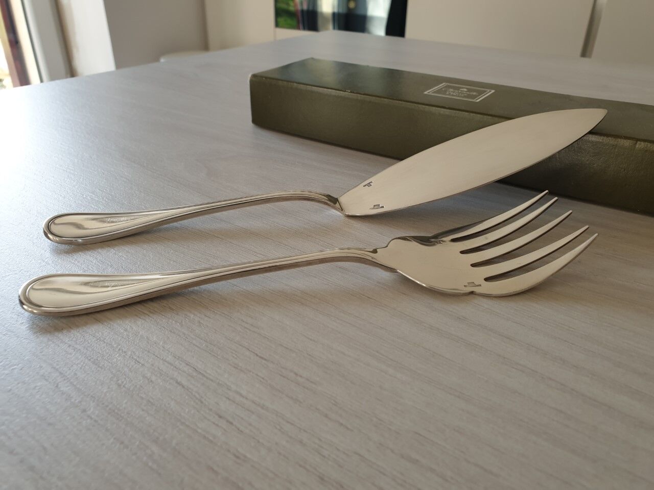 Christofle fish service cutlery