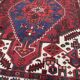 Nice ancient Persian carpet Hamadan 160x218 cm