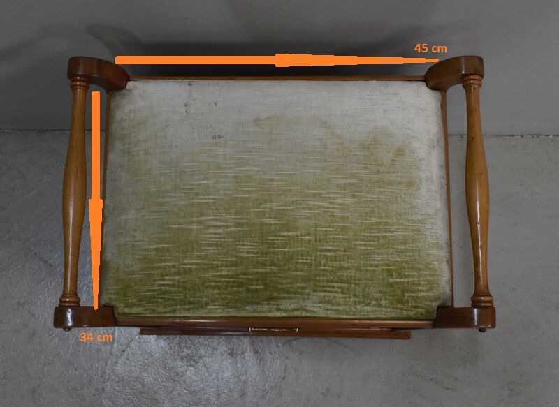 Stool, magazine rack 1900/1920