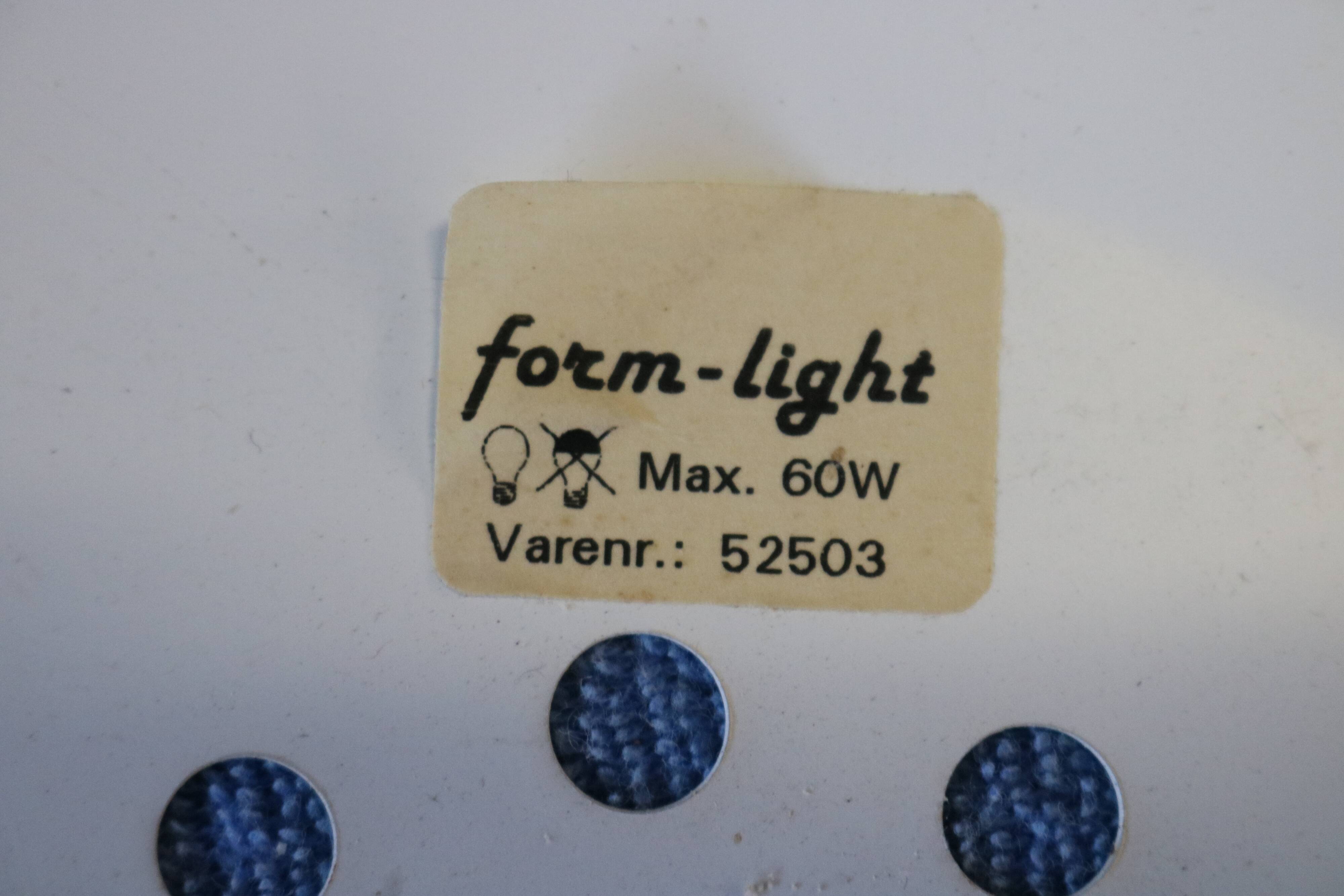 Form Light Denmark vintage pendant lamp