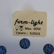 Form Light Denmark vintage pendant lamp