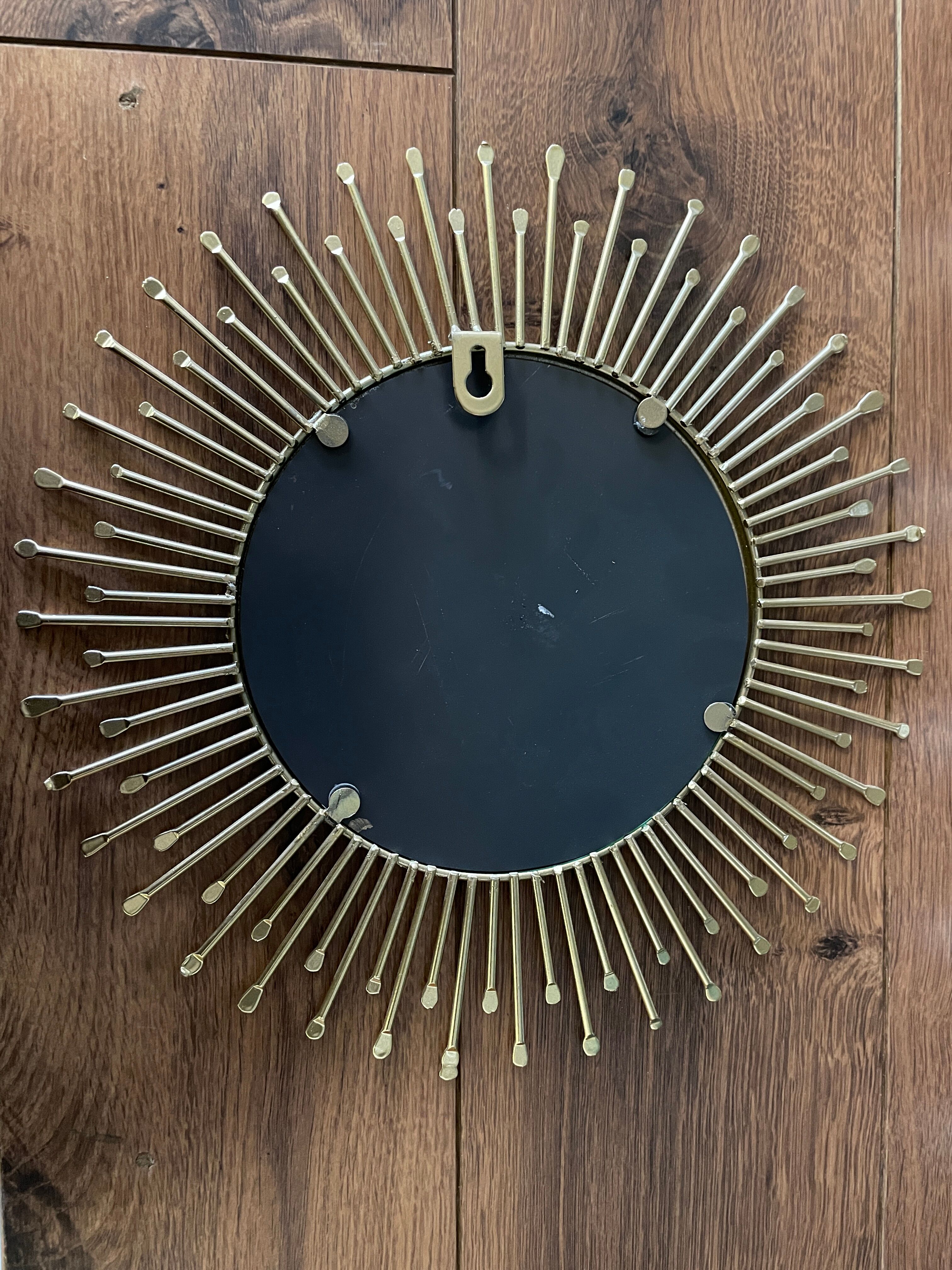 Metal sun mirror, 31 cm