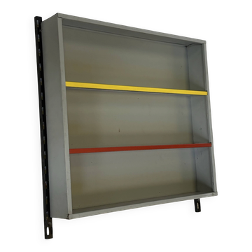 Vintage Pilastro colored wall cabinet Tjerk Reijenga 50's design