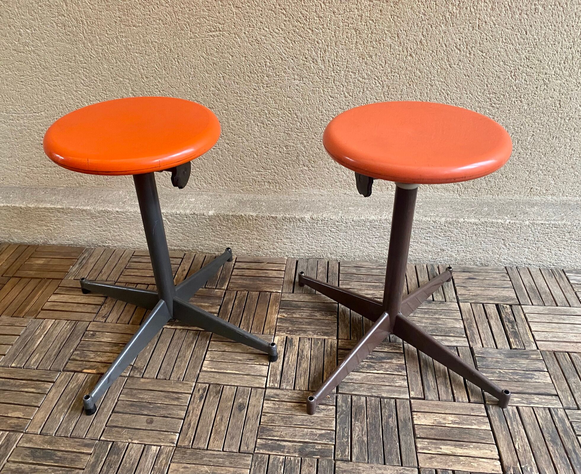 Pair of stools 1970