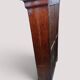 Antique mahogany veneer display cabinet from the 19th century - Louis Philippe style