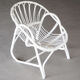Paire de fauteuils rotin