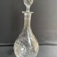 Carafe cristal soufflé et taillé