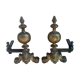 Pair of vintage French chenets