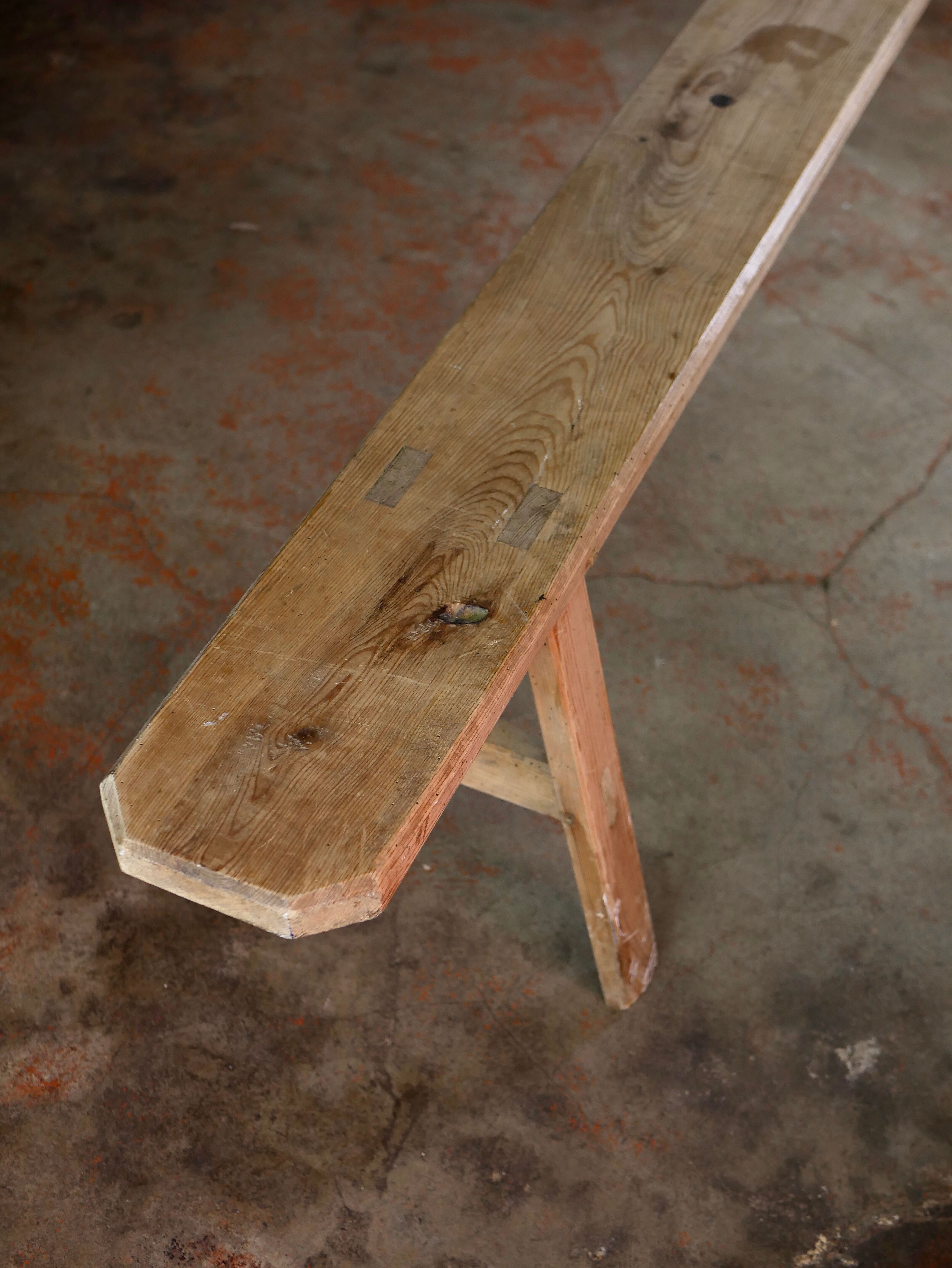 Auvergne oak bench