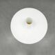 Mid Century Sculptural Floor Lamp with Glass Shade, 1970s