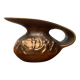 Brutalist Vintage German Bronze Decorative Carafe by Gilde