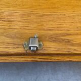 Vintage solid oak sideboard (shallow)