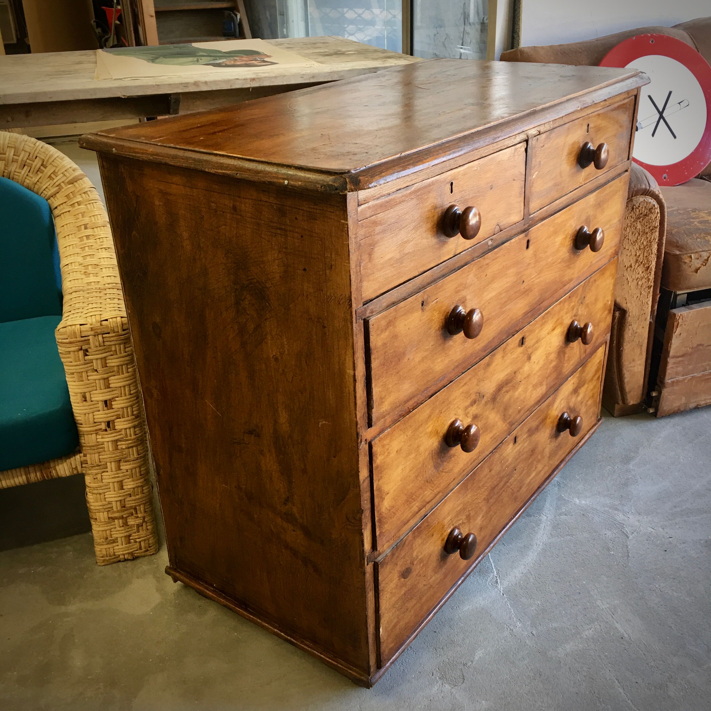 Chest of drawers late XIX early XX