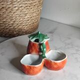 Salière poivrière pot a moutarde barbotine