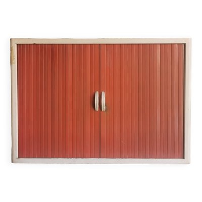 Meuble de rangement vintage ''a rideau
