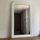 Louis Philippe white mirror, late 19th century.