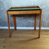 Small children's desk with compass feet
