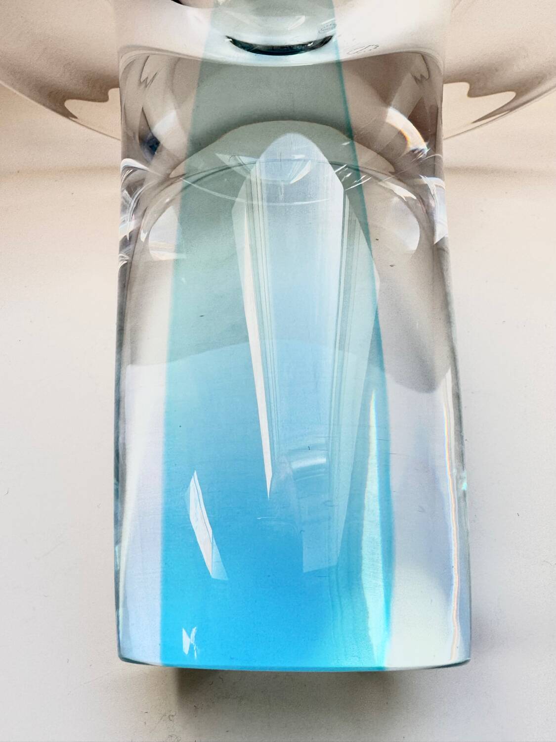 Salviati “hat” vase for Tiffany & Co, 1960