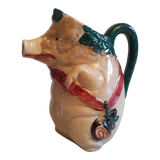 Orchies earthenware pitcher representing a small pig