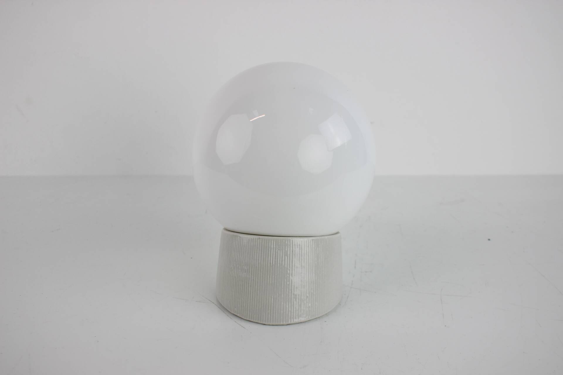 Mid-Century Outdoor Porcelain Lamp, 1950's