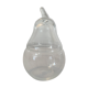 Empty pocket vintage blown glass pear
