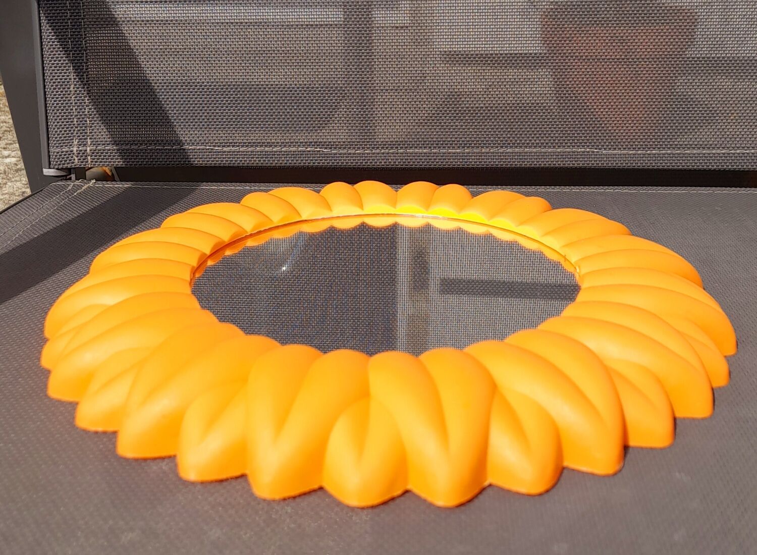 Plastic sun mirror 70s