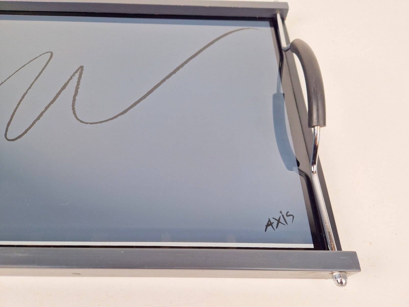 Vintage Postmodern Abstract Tray from Axis, Paris, 1980s