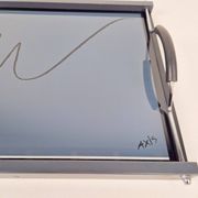 Vintage Postmodern Abstract Tray from Axis, Paris, 1980s